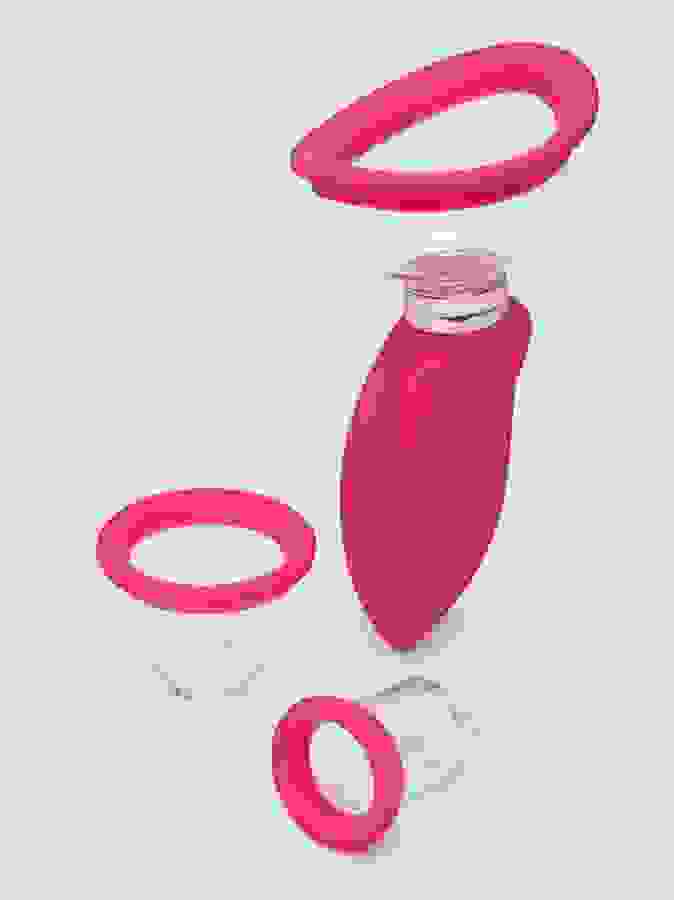 Pumped Arousing Automatic Rechargeable Vulva, Clitoral, Nipple & Breast Pump, Pink, hi-res